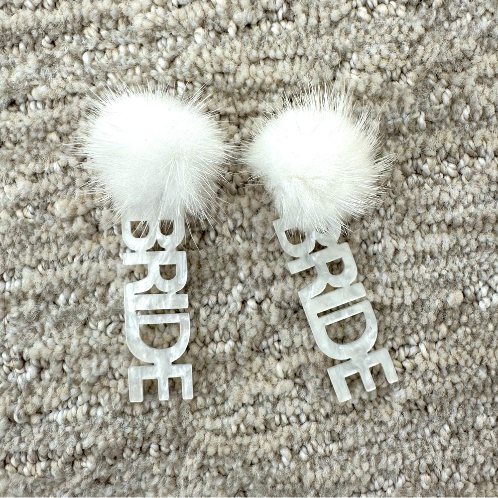 Bridal/ bachelorette party earrings